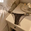 ZENZON Leopard Thong, Quần lót liền mạch in sọc, Quần lót lụa băng eo thấp sang trọng Quần lót nữ hàng ngày