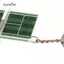 AqToCna 1 Chiếc Móc Khóa Tennis Lưu Niệm Mini Tennis Mặt Dây Chuyền Lập Thể Bàn Tennis Ba Chiều Acrylicper Cá Tính Móc Khóa AqToCna
