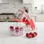 GCDHome Cherry Pitter Tool 6 Khe Nhanh Loại Bỏ Hố Chất Liệu Cấp Thực Phẩm Cho Gia Đình Nướng Mứt Làm Nóng