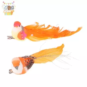 Chim Nhân Tạo Ngẫu Nhiên Giả Xốp Động Vật Mô Phỏng Lông Chim Đồ trang trí DIY Cưới Nhà Trang Trí Sân Vườn ELWW