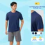 Áo thun thể thao YODY Sport form regular dệt jacquard thoáng khí siêu nhẹ MATS25S177