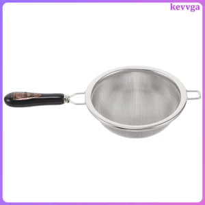 Bộ lọc trà hợp kim màu đen Bộ lọc lưới mịn cho trà rời Hoàn hảo để pha tại nhà kevga