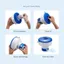 Phao clo bể bơi FEDAOG, Bộ phân phối nổi bể bơi ABS thiết kế nổi, bền bỉ 7 Inch có thể điều chỉnh lưu lượng lỗ thông hơi bể bơi