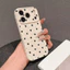 Ốp điện thoại 3D Heart Edge nhỏ Love Dot cho Xiaomi Redmi Note 13 12 11 10 9 8 Pro 13 Plus 10s 11s Redmi 12 13 10 A3 13C Vỏ silicon lỏng mềm