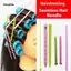 BeautifulHomeA 10 Cái Kim Perming Perming Traceless Miếng đệm Miếng đệm nhựa chịu nhiệt Kẹp uốn cong Dụng cụ làm tóc Phụ kiện tạo kiểu VN