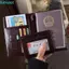 Túi đựng hộ chiếu PU FUHUIOT, Hộp đựng thẻ Ví du lịch, Ví di động RFID Hộp đựng thẻ chống trộm Kẹp hộ chiếu Phụ kiện du lịch