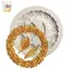 1PC Rosette Lá Khuôn Silicon Bánh Tự Làm Khuôn Socola Đường Khuôn Nướng Bánh ELWW