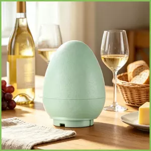 Dụng cụ mở nắp chai cho người cao tuổi Dụng cụ đẩy xuống hình quả trứng có nắp từ tính Dụng cụ mở nắp chai cho thanh bếp gelhvn