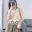 JULYHOT Mùa Hè Retro Hoa Rỗng Thêu Tròn Ne Không Tay Rời Dệt Kim Vest Dành Cho Nữ Massivedeals