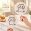 Quạt cầm tay hình thấu kính mèo dễ thương nhẹ Quạt làm mát cầm tay có họa tiết nhỏ gọn và