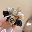 Phiên Bản Hàn Quốc Đơn Giản Satin Scrunchy Buộc Tóc Hoa Hồng Dây Buộc Tóc Tính Khí Phù Hợp Với Bóng Mũ Đội Đầu Bền Dây Buộc LHA0