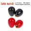 GE M8 M10 Sợi Đồng Lõi Tay Cầm Tay 2 Chiếc Hình Trứng Hình Bầu Dục Chống Rỉ Các Bộ Phận Cho Cơ Chế Biến Xưởng VN