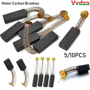 VVDZA 5 / 10 Chiếc Máy Mài Điện Thay Thế Bán Hot Dụng Cụ Xoay 5x8x15mm Bàn Chải Carbon Chung