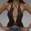 Bộ áo Vest hai mảnh màu nâu Hot Girl kiểu Âu mùa hè kiểu Mỹ có khóa kim loại xếp li Slim-fit thon gọn hơn trông ngắn hơn