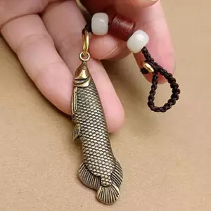 JULYHOT 1 Chiếc Retro Quyến Rũ Đồng Cá Quyến Rũ Mặt Dây Chuyền DIY Trang Trí Thu Nhỏ Móc Khóa Trang Sức Trang Trí Nhà Cửa Thủ Công Lưu Niệm Quà Tặng Massivedeals