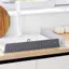 Ziyulinyuk Silicone Bồn Rửa Chén Bắn Vệ Nhà Bếp Mặt Bàn Có Thể Tái Sử Dụng Thanh Heightenin Tấm Vách Ngăn Nước Splash Bồn Rửa Bảo Vệ vách ngăn VN
