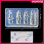 JASMINE Hoa Serie 3D Silicone Phụ Kiện Móng Tay Khắc Khuôn Hoa Đá Lily Tự Làm Mẫu Móng Tay Nghệ Thuật Khắc Khuôn Quyến Rũ JASMINE