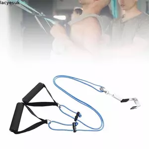Ròng rọc tập thể dục vai LACYESUK, Huấn luyện viên tập thể dục vai gắn neo cửa 2m, Dây kháng lực tập thể dục kéo dài trên cửa Dây tàu phục hồi chức năng