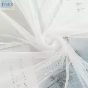 JVSUB DIY Váy Vải, Mã Hóa 1yard / 150cm Vải Lưới Mềm, Rèm Gạc Màu Trơn Thời Trang Vải Trang Trí Đám Cưới