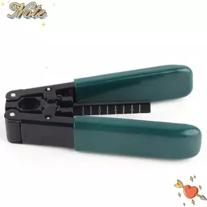 NOTE1 Kìm Tước, Màu Xanh Lá Cây 3.0 Mm X 2.0 Mm Cáp Quang Vũ Nữ Thoát Y, Cao Su Bền Cách Nhiệt Cáp Dụng Cụ Tước Cáp