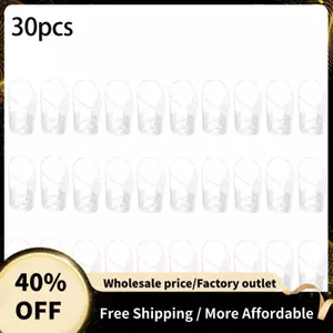 30 Chiếc 80Ml Mini Dùng Một Lần Bánh Vát Cốc Pudding Thạch Mousse Cốc Khai Vị Bát Cho Gia Đình Món Tráng Miệng Cửa Hàng Hộp Đựng Thực Phẩm