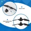 2 Chiếc Xk A80.0006 Cánh Quạt Gấp Cánh Quạt Cho Xe Xk A800 Rc Máy Bay Cố Định Cánh Glider Nâng Cấp Phụ Kiện Dự Phòng