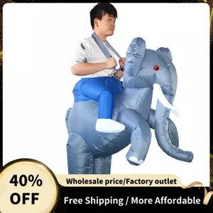 Bơm Hơi Voi Trang Phục Tiệc Carnival Cosplay Đầm Halloween Thổi Phù Hợp Với Động Vật Cho Nữ Trẻ Em