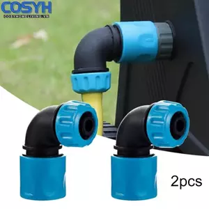 <cosyh>High Performance Elbow Connectors for 12mm Hose 2 Pcs for Irrigation and Washing