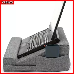 Giá đỡ máy tính YRBWD, Giá đỡ máy tính bảng hỗ trợ phẳng hai tay kiểu tựa tay, mềm mại đa năng với lõi gối Gối đọc sách Gối giường