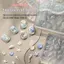 Starfish Ocean 3D Nail Art Mold Silicone DIY Công cụ trang trí móng tay sáng tạo để sử dụng tại nhà và Salon
