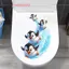 Decal nhà vệ sinh và phòng tắm trượt Penguin Stier