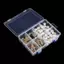 Hộp đựng nhựa đa chức năng 8 lưới 20x13.5x4.5cm Hộp đựng trong suốt FSI