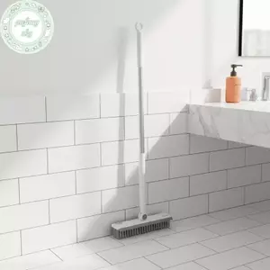 PUSKY Tay Cầm Dài Khoảng Cách Bàn Chải Làm Sạch Lông Hình Chữ V Hiệu Quả Stubborn Bụi Bẩn Tẩy Cho Xe Hơi Crevices Bồn Rửa Nhà Bếp Góc Phòng Tắm VN