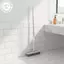 PUSKY Tay Cầm Dài Khoảng Cách Bàn Chải Làm Sạch Lông Hình Chữ V Hiệu Quả Stubborn Bụi Bẩn Tẩy Cho Xe Hơi Crevices Bồn Rửa Nhà Bếp Góc Phòng Tắm VN