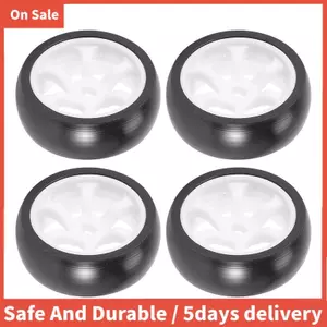 4 Bánh Xe Lốp Xe Trôi Nhựa Cứng Cho 284131 K969 K989 P929 Mini-Z Mini-Q Mini-D 1 / 28 RC Xe Nâng Cấp Các Bộ Phận