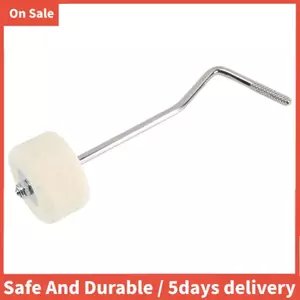 1 Mảnh Trống Bàn Đạp Beater Trống Búa Có Đầu Nỉ Bạc Trắng Trống Búa Trống Bàn Đạp Búa Cho Trống Bàn Đạp Beater Bộ Phận Nhạc Cụ