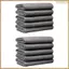 20 Chiếc Vải Làm Sạch Ma Thuật Dày Cho Kính, Vải Lau Microfiber, Vải Microfiber Cho Cửa Sổ, Ô Tô 20x25cm