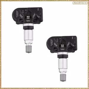 Dành Cho Tương Thích 2 Miếng Hệ Thống Giám Sát Áp Suất Lốp Xe Ô Tô Cảm Biến TPMS Một Phần Số 36106877937 6877937