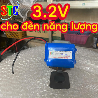 Bộ lưu trữ pin 3.2v(1-6 viên) sử dụng cho đèn năng lượng mặt trời,giúp đèn chiếu sáng lâu dài
