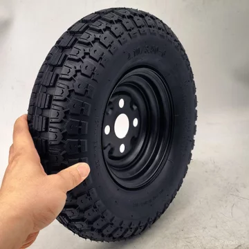 Bộ vành lốp xe điện 4.10 3.50 6 tổng thành mâm sắt cho xe lăn xe bốn bánh người cao tuổi bền đẹp cao cấp