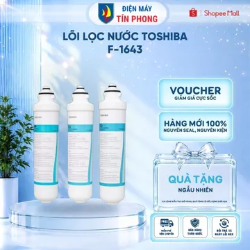 Lõi lọc nước Toshiba F-1643 - Dùng cho máy lọc nước nóng lạnh Toshiba TWP-W1643SV(W)