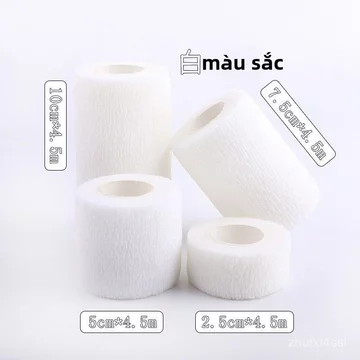 Băng thun y tế tự dính thoáng khí hỗ trợ bảo vệ khớp ngón tay linh hoạt
