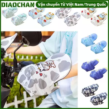 Găng Tay Lái Xe Máy OMXILOYI, Găng Tay Chống Nắng Xe Điện Thoáng Khí Chống Gió, Găng Tay Chống Nắng Chống Nắng Tay Cầm Tấm Che Nắng Chống Tia UV Vỏ Thanh Tay Cầm Mùa Hè