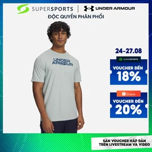 Áo Thun Nam Under Armour Wordmark Short Sleeve - 6012780-477
