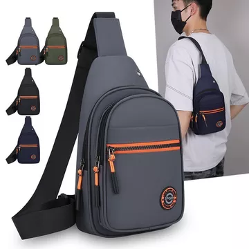 Túi xách nam Túi đeo ngực bền Túi dày nhẹ Túi công sở nhiều túi Túi nhỏ Túi đeo chéo ngực Túi nhỏ20260901