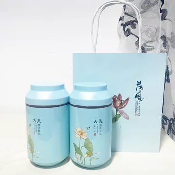 Trà lá sen Vi Sơn Hồ trà mới, cuộn lá sen hạt sen trà thay thế, đặc sản Vi Sơn Hồ quà biếu tự nhiên