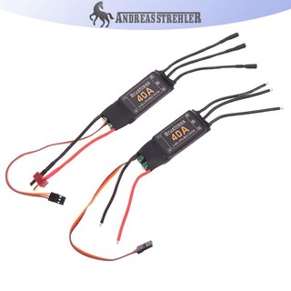 Onetimingfine Mitoot Không Chổi Than 40A Tốc Độ ESC Bộ Điều Khiển 2-4S Với 5V 3A UBEC Cho RC FPV Quadcopter RC Máy Bay Trực Thăng VN