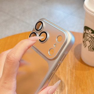 Phim Bảo Vệ Ống Kính Máy Chính Hãng Mạ Màu Trong Suốt Acrylic Điện Thoại Dành Cho iPhone 17Promax 17Pro 17 Chống Sốc Nam Nữ Vỏ Di Động