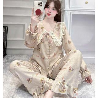 [DEAL MỞ BÁN] Bộ Đồ Ngủ Nữ JUSOKA Pijama Mặc Nhà Chất Liệu Đũi Vân Mây Siêu Mềm Mịn Cao Cấp Thoải Mái DU32