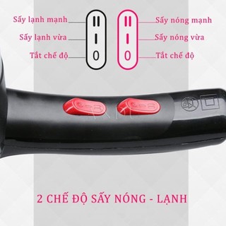 Máy sấy tóc công suất lớn 3500w, 2 chiều nóng lạnh - đa năng, tiện dụng, siêu bền